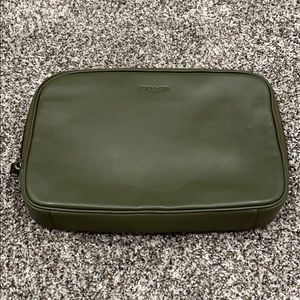 Small Dark Green Coach Bag